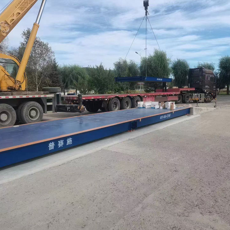 黑龍江100噸地磅3*18米地上汽車衡